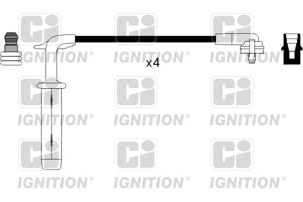 QUINTON HAZELL Süütesüsteemikomplekt XC607